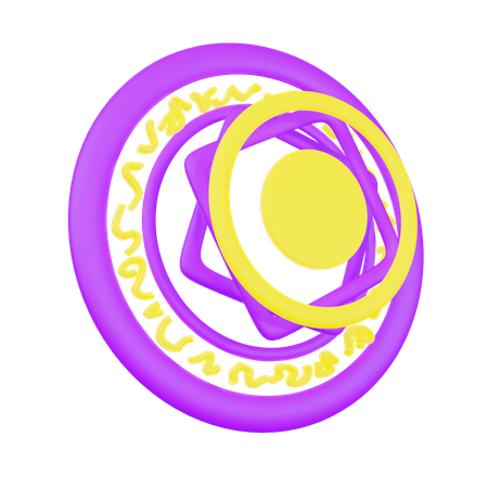 Circulo mágico  3D Icon