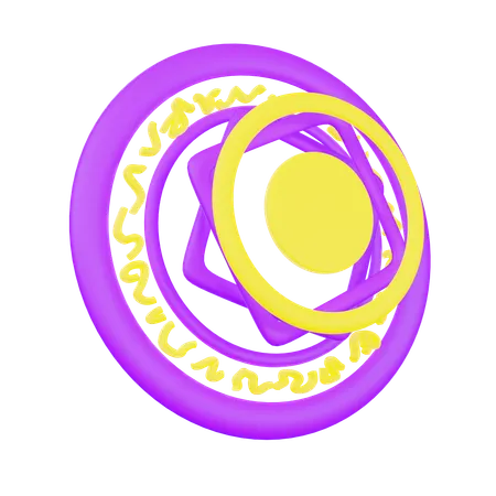 Circulo mágico  3D Icon