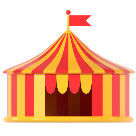 Circus  3D Illustration