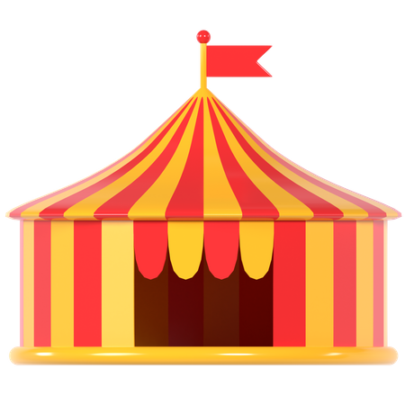 Circus 3D Illustration