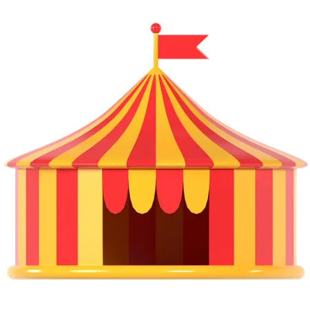 Circus  3D Illustration