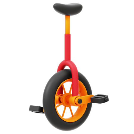 Circus Bike  3D Icon