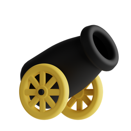 Circus Cannon  3D Icon