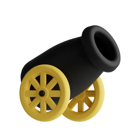 Circus Cannon  3D Icon