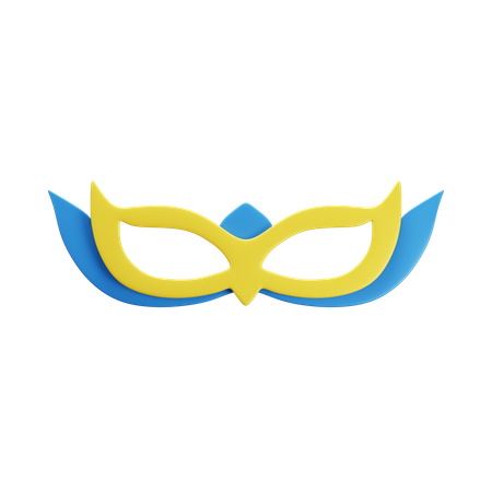 Circus mask  3D Icon