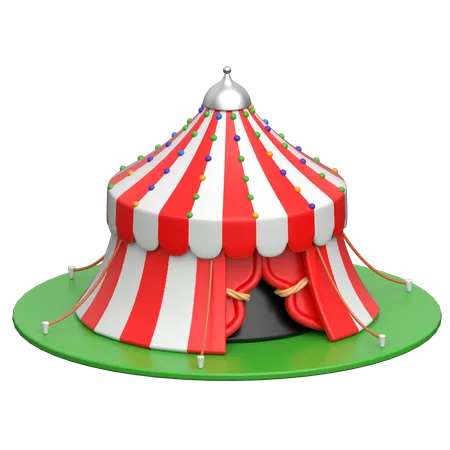 Circus Tent  3D Icon