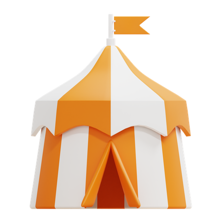 Circus Tent  3D Icon