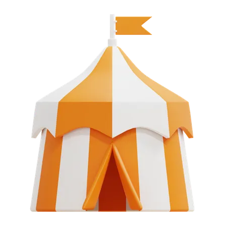 Circus Tent  3D Icon