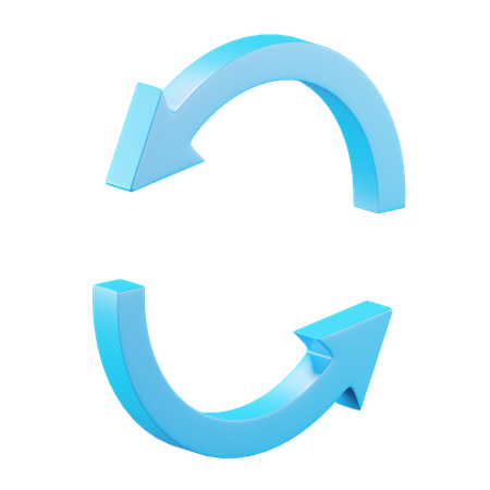 Cirlce Arrow  3D Icon