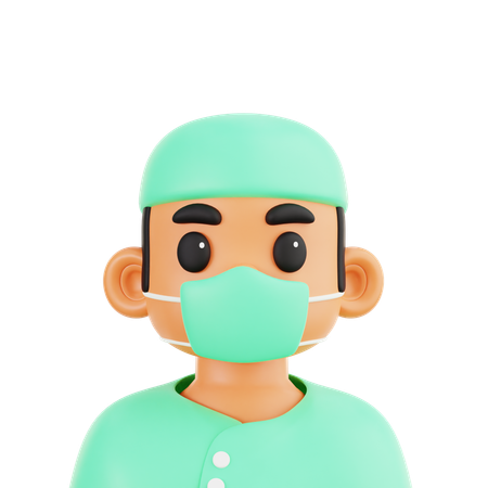 Cirujano  3D Icon