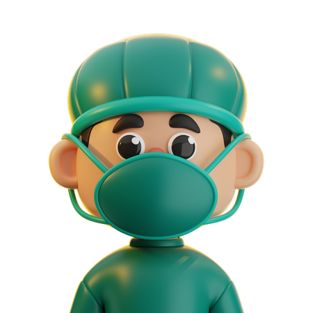 Cirujano  3D Icon