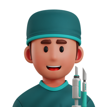 Cirujano  3D Icon