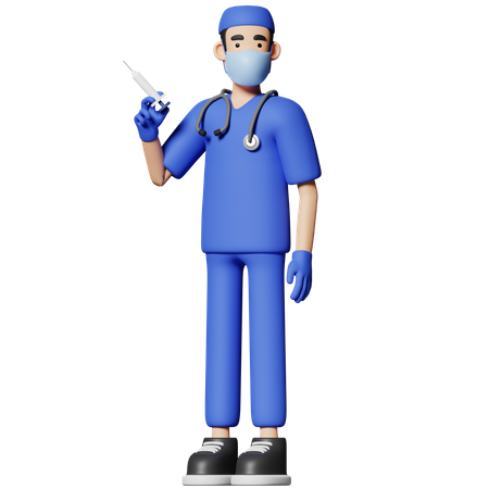 Cirujano  3D Icon