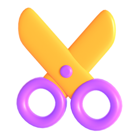 Ciseaux  3D Icon