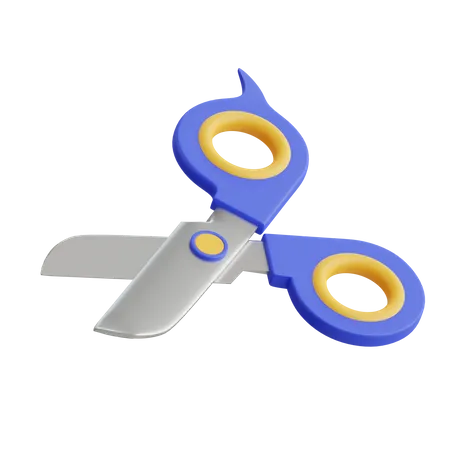 Ciseaux  3D Icon