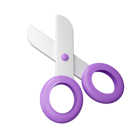 Ciseaux  3D Icon