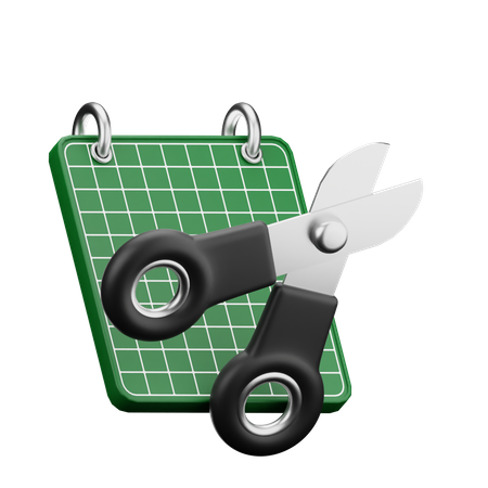 Ciseaux  3D Icon