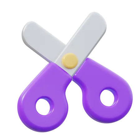 Ciseaux  3D Icon
