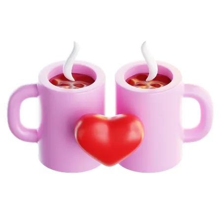 Cita de café  3D Icon