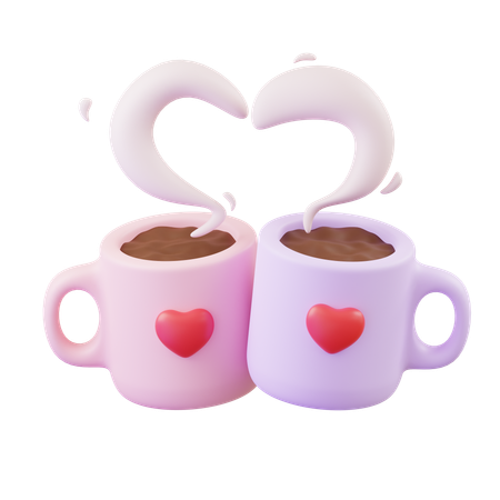 Cita de café  3D Icon