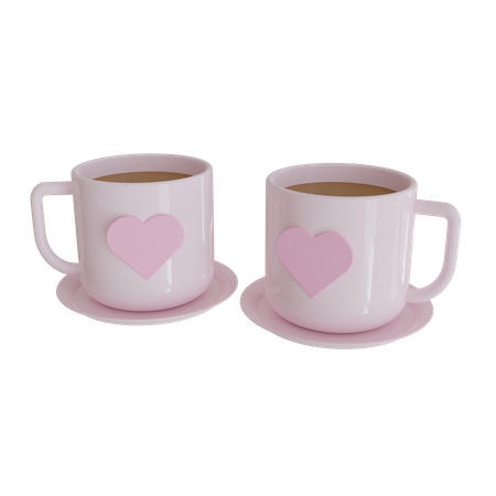 Cita de café  3D Icon