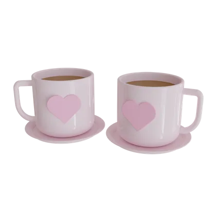 Cita de café  3D Icon