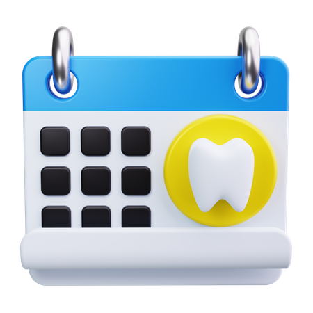 Cita con el dentista  3D Icon