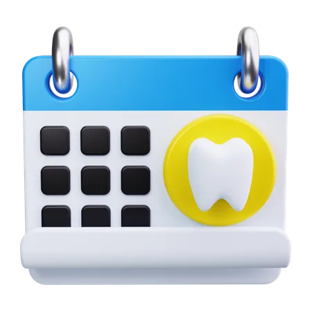 Cita con el dentista  3D Icon