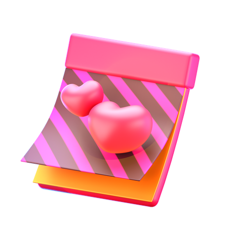 Cita de amor  3D Icon