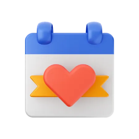 Cita de amor  3D Icon