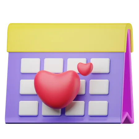 Cita de amor  3D Icon