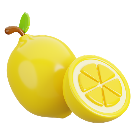 Citron  3D Icon