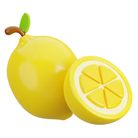 Citron  3D Icon