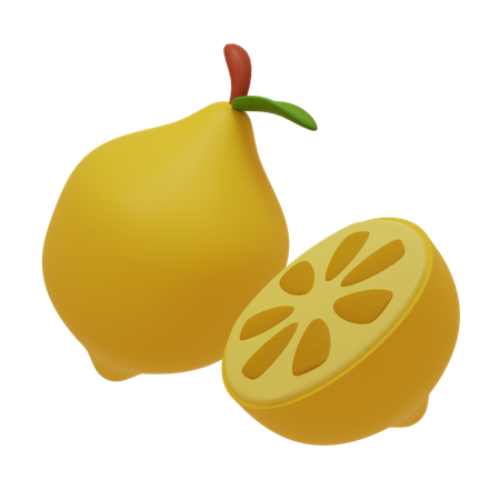 Citron  3D Icon