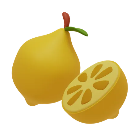 Citron  3D Icon