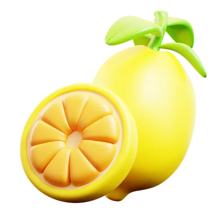 Citron  3D Icon