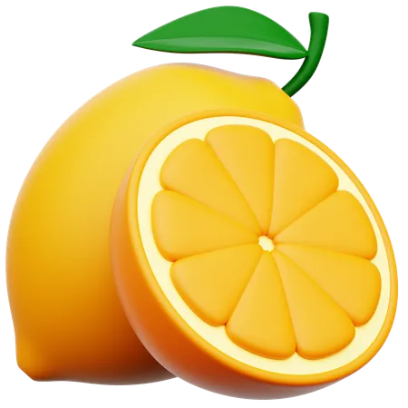 Citron  3D Icon