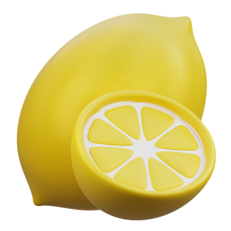 Citron  3D Icon