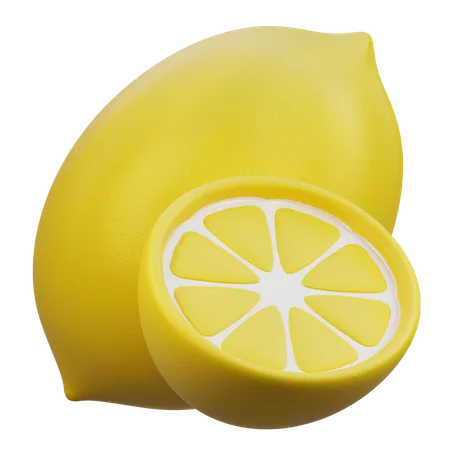 Citron  3D Icon