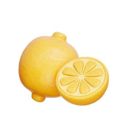 Citron  3D Icon