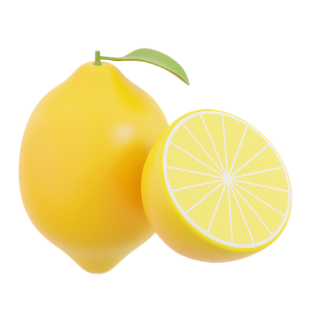 Citron  3D Icon