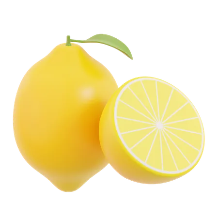 Citron  3D Icon