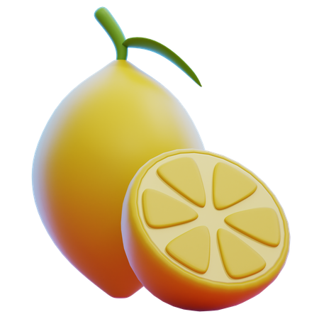 Citron  3D Icon