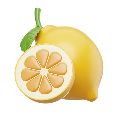 Citron  3D Icon