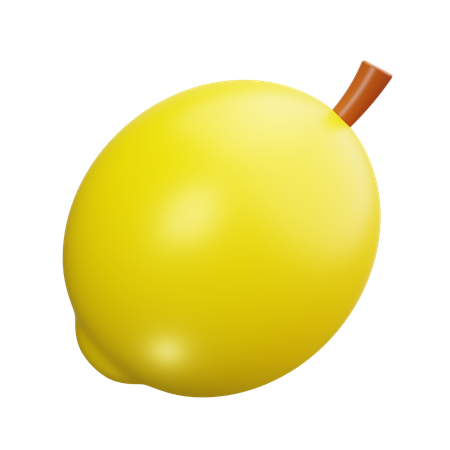 Citron  3D Icon