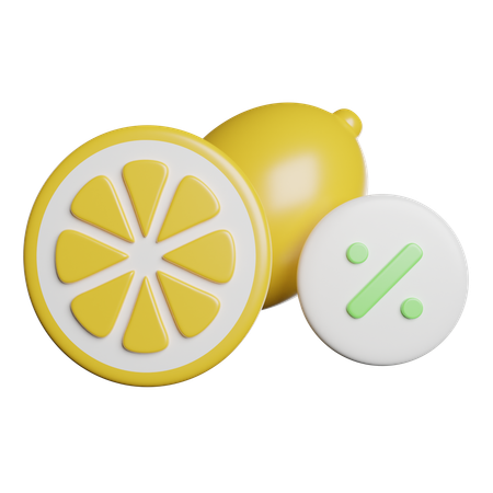 Citron  3D Icon