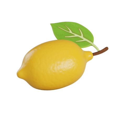 Citron  3D Illustration