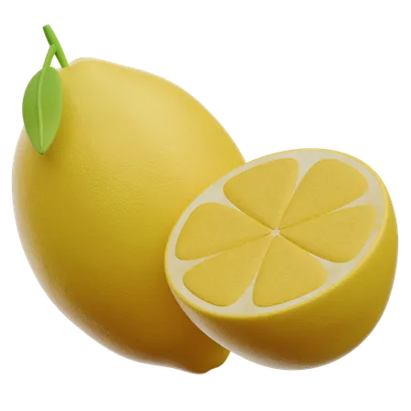 Citron  3D Icon