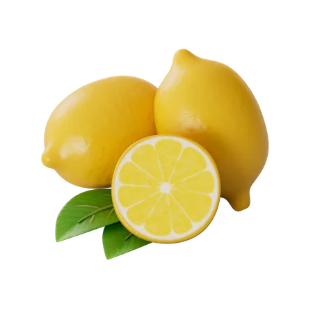 Citron  3D Illustration