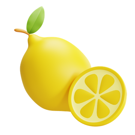 Citron  3D Icon